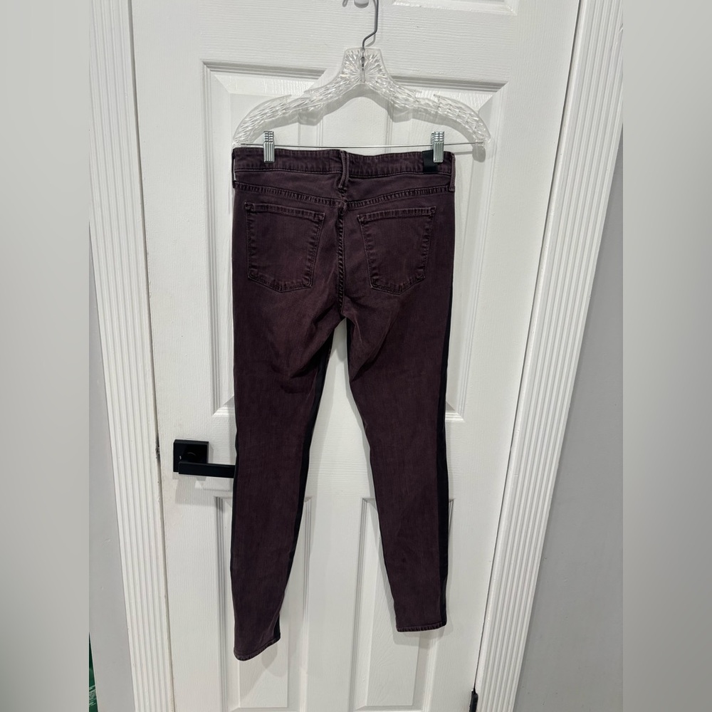 Vince Dylan Skinny Wine Red Jeans Size:27 , Womens - Picture 8 of 16